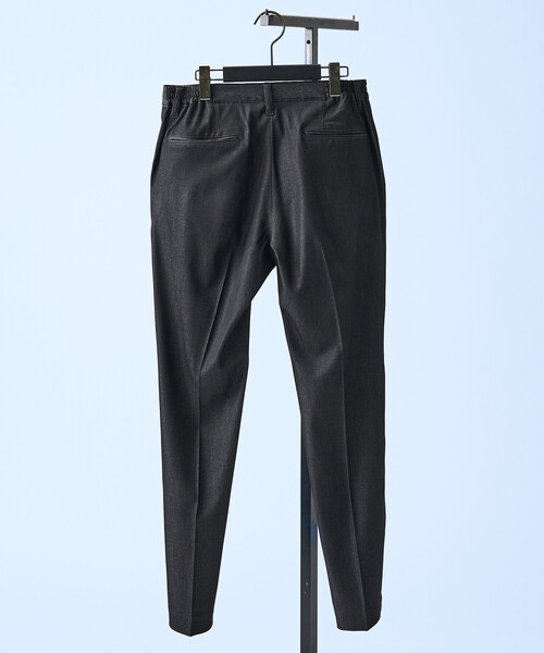 5351 POUR LES HOMMES(ゴーサンゴーイチプールオム)の「【デニムライク】 ストレッチ テーパードスラックス(スラックス・メンズ・インディゴブルー/ブラック・44/50/48/46)」の6枚目の写真