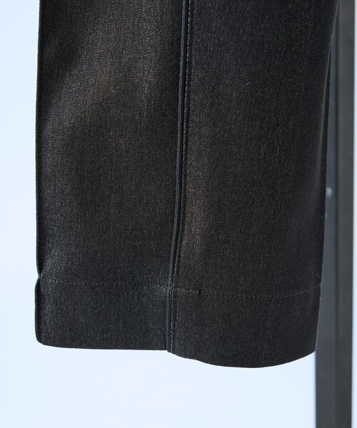5351 POUR LES HOMMES(ゴーサンゴーイチプールオム)の「【デニムライク】 ストレッチ テーパードスラックス(スラックス・メンズ・インディゴブルー/ブラック・44/50/48/46)」の10枚目の写真