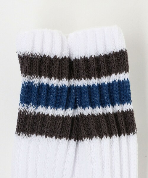 green label relaxing（グリーンレーベルリラクシング）の「GLR ルーズ ソックス（ソックス/靴下・メンズ・ブラック/ダークブラウン/オフホワイト/パープル/オレンジ/ダークグレー・FREE）」の8枚目の写真