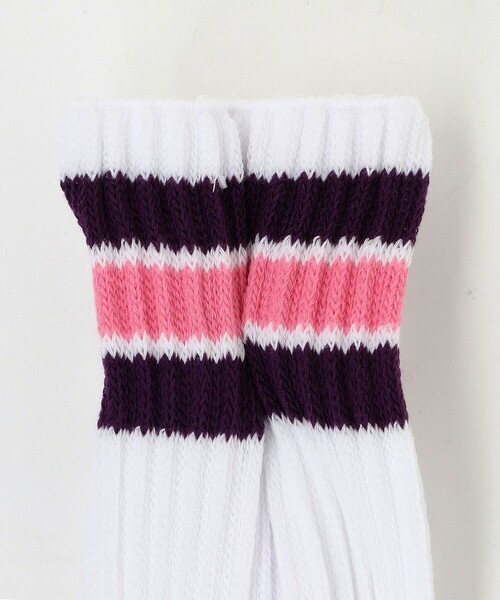 green label relaxing（グリーンレーベルリラクシング）の「GLR ルーズ ソックス（ソックス/靴下・メンズ・ブラック/ダークブラウン/オフホワイト/パープル/オレンジ/ダークグレー・FREE）」の13枚目の写真