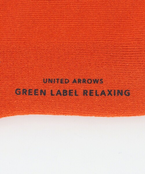 green label relaxing（グリーンレーベルリラクシング）の「GLR ルーズ ソックス（ソックス/靴下・メンズ・ブラック/ダークブラウン/オフホワイト/パープル/オレンジ/ダークグレー・FREE）」の19枚目の写真