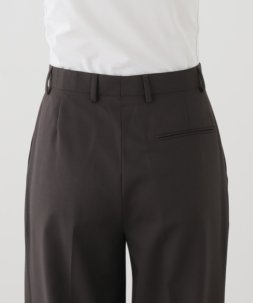 BERNARD ZINS（ベルナルドザンス）の「BERNARD ZINS SAND 95038：パンツ（スラックス・レディース・カーキ/チャコールグレー/ブラウン・38/36）」の14枚目の写真