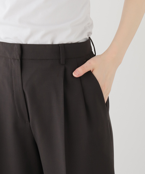 BERNARD ZINS（ベルナルドザンス）の「BERNARD ZINS SAND 95038：パンツ（スラックス・レディース・カーキ/チャコールグレー/ブラウン・38/36）」の15枚目の写真