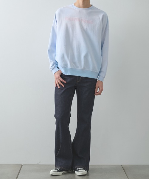 FACCIES(ファチーズ)の「【FACCIES/ファッチーズ】RIGID LIGHT OZ DENIME FLARE PAMTS(デニムパンツ・メンズ・インディゴブルー・2/1)」の3枚目の写真