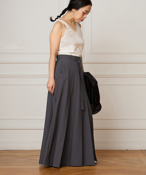IENA LA BOUCLE(イエナラブークル)の「IENA LA BOUCLE プリーツマキシスカート(スカート・レディース・チャコールグレー・38/36)」の20枚目の写真