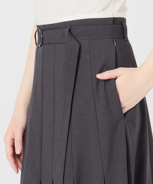 IENA LA BOUCLE(イエナラブークル)の「IENA LA BOUCLE プリーツマキシスカート(スカート・レディース・チャコールグレー・38/36)」の10枚目の写真