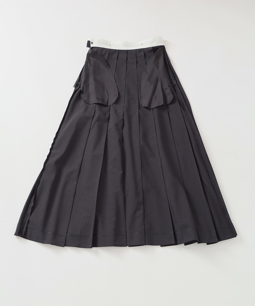 IENA LA BOUCLE(イエナラブークル)の「IENA LA BOUCLE プリーツマキシスカート(スカート・レディース・チャコールグレー・38/36)」の7枚目の写真