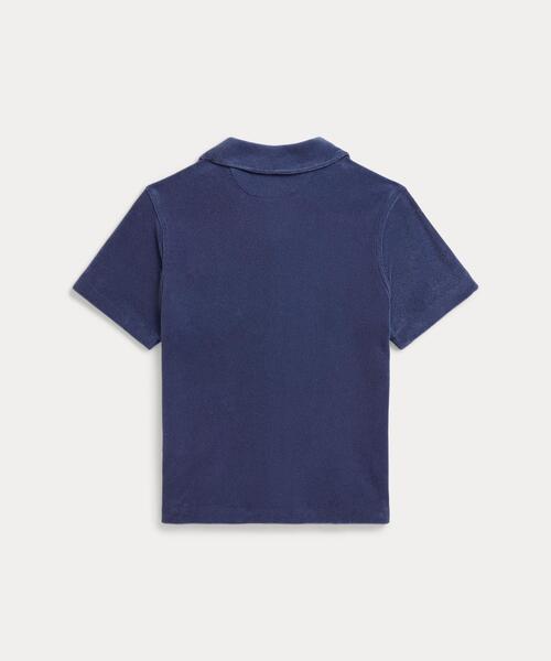 POLO RALPH LAUREN CHILDRENSWEAR(ポロ ラルフ ローレン チルドレンズウェア)の「テリー キャンプ シャツ(シャツ/ブラウス・キッズ・ネイビー系1・L/M/S/XL)」の6枚目の写真