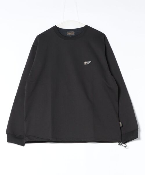 PENDLETON(ペンドルトン)の「【PENDLETON/ペンドルトン】PWM LS カリキュロMDJSY Tee/ドローコード付き吸汗速乾・軽量・ドライタッチ長袖ロンT(Tシャツ/カットソー・レディース・オフホワイト/カーキ/ブラック・MEDIUM)」の9枚目の写真