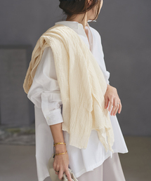 【新品】Plage LAPUANKANKURIT POCKET UNIショール UNI pocket shawl（melange beige） – LAPUAN KANKURIT（ラプアン