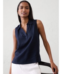 BANANA REPUBLIC FACTORY STORE　　リネン ブレンド ポップオーバートップス