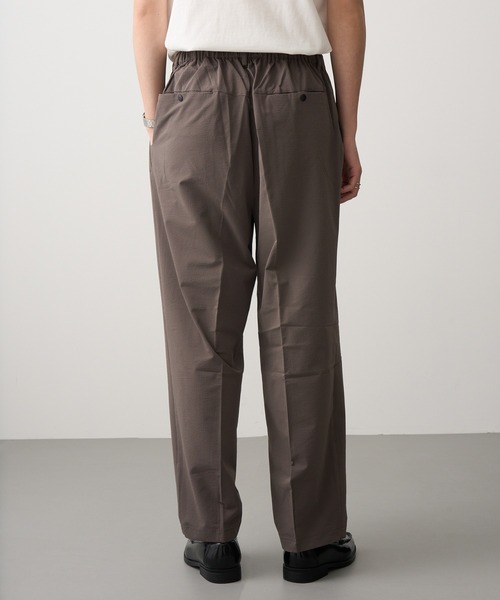 HAUS(ハウス)の「【HAUS】ポリサッカーセットアップ 053260/053270(セットアップ・メンズ・ブラウン/ブラック/グレー・LL/L/M)」の7枚目の写真
