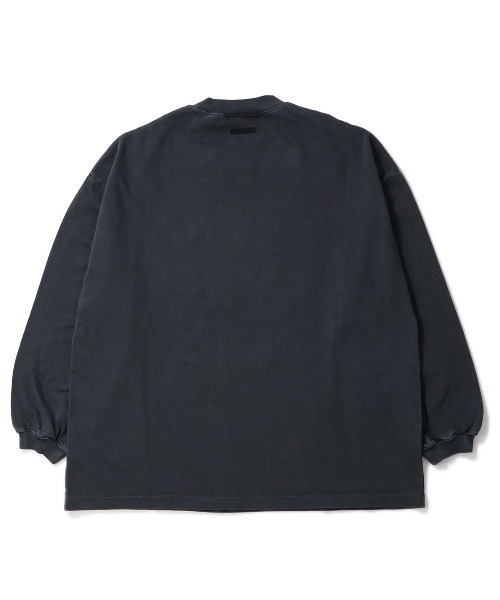 FOG ESSENTIALS(エフオージーエッセンシャルズ)の「ESSENTIALS TRAINING 90S LONG SLEEVE TEE エッセンシャルズ キャンパスナインティーズロングスリーヴティー(Tシャツ/カットソー・メンズ・ブラック・LARGE/MEDIUM/SMALL)」の9枚目の写真