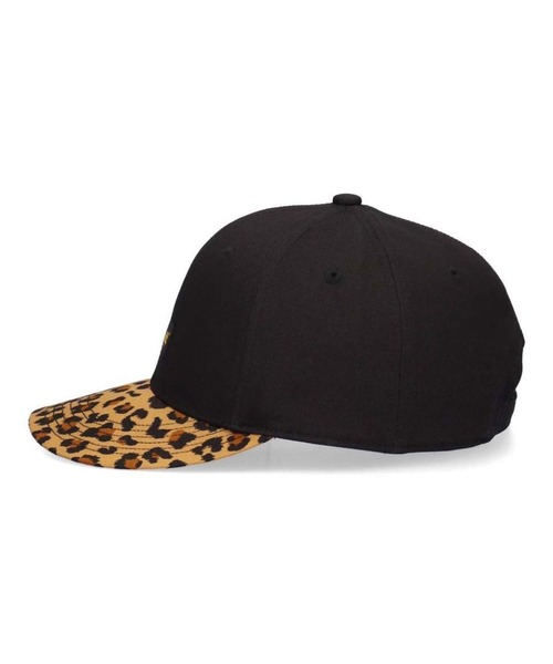 schott（ショット）の「Schott-Como Leopard 6P Cap（キャップ・メンズ・ベージュ/グリーン・FREE）」の4枚目の写真