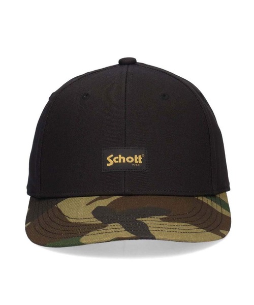schott（ショット）の「Schott-Como Leopard 6P Cap（キャップ・メンズ・ベージュ/グリーン・FREE）」の11枚目の写真