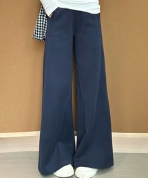 美脚見えフレアパンツ