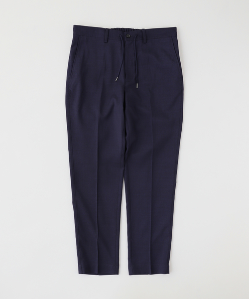 417 EDIFICE(フォーワンセブンエディフィス)の「DRY MELANGE パンツ(スラックス・メンズ・アイボリー/ネイビー/チャコールグレー・SMALL/LARGE/MEDIUM)」の3枚目の写真