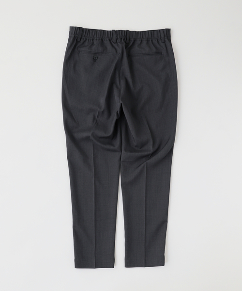 417 EDIFICE(フォーワンセブンエディフィス)の「DRY MELANGE パンツ(スラックス・メンズ・アイボリー/ネイビー/チャコールグレー・SMALL/LARGE/MEDIUM)」の4枚目の写真