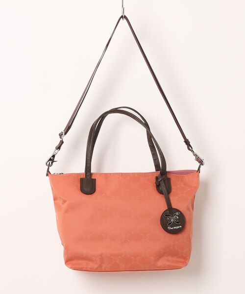 U by Ungaro（ユーバイウンガロ）の「U by ungaro(ユーバイウンガロ)　シモーヌ　2WAYトート（トートバッグ・レディース・グレー/ブルー/オレンジ・FREE）」の3枚目の写真