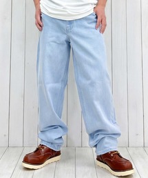 セール】ウォッシュド フレア デニムパンツ / アディダスオリジナルス