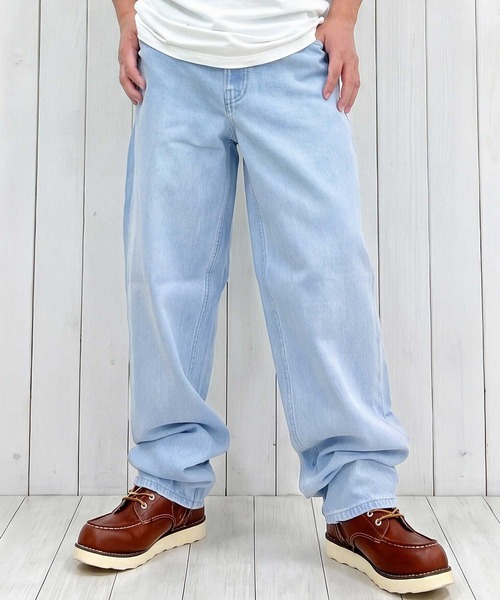 HUF（ハフ）の「クローマー ウォッシュドパンツ CROMER WASHED PANT（デニムパンツ・メンズ・ライトブルー/インディゴブルー・30/32/34）」の3枚目の写真