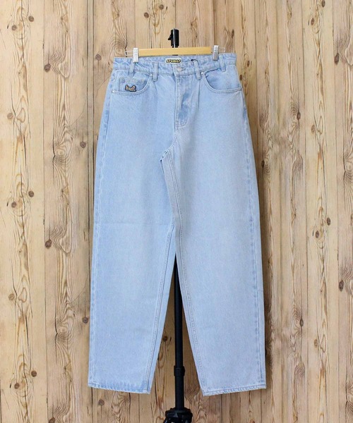 HUF（ハフ）の「クローマー ウォッシュドパンツ CROMER WASHED PANT（デニムパンツ・メンズ・ライトブルー/インディゴブルー・30/32/34）」の4枚目の写真
