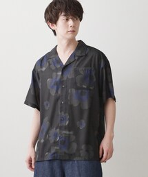 Dessin（デッサン）の「【洗える】ボタニカル柄プリントシャツ（シャツ/ブラウス）」
