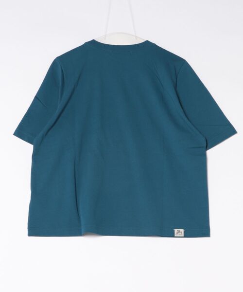 SUPER HAKKA（スーパーハッカ）の「30／－天竺パレット・ド・フルールプリントTシャツ（Tシャツ/カットソー・レディース・ブラック/オフホワイト/ブルー・FREE）」の4枚目の写真