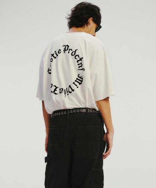 COOTIE PRODUCTIONS(クーティープロダクションズ)の「Gas Boil Zimbabwe Jersey S/S Tee - 2(Tシャツ/カットソー・メンズ・ブラック/アイボリー・MEDIUM/SMALL/LARGE/X-LARGE)」の4枚目の写真