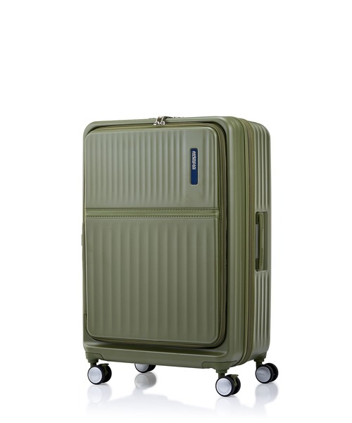 AMERICAN TOURISTER(アメリカンツーリスター)の「アメリカンツーリスター TRANTO スピナー76/28 エキスパンダー TSA BO カーキ(スーツケース/キャリーバッグ・メンズ・カーキ・L)」の2枚目の写真