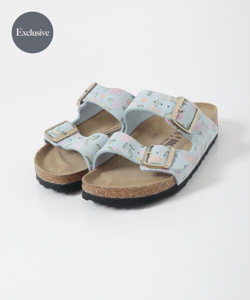 BIRKENSTOCK（ビルケンシュトック）の「『別注』BIRKENSTOCK×DOORS　ARIZONAFLOWER（サンダル・レディース・ブルー系その他/ベージュ系その他・38/37/35/36）」の2枚目の写真