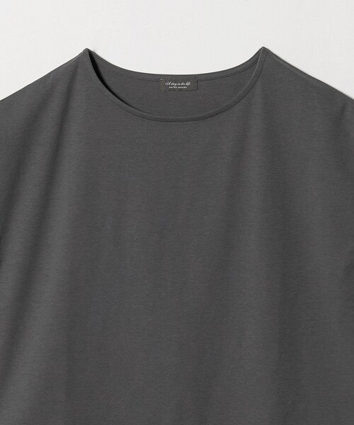 A DAY IN THE LIFE UNITED ARROWS（アデイインザライフユナイテッドアローズ）の「ポンチ×レース レイヤードカットソー  ＜A DAY IN THE LIFE＞（Tシャツ/カットソー・レディース・オフホワイト/ブラック/ダークグレー・FREE）」の20枚目の写真