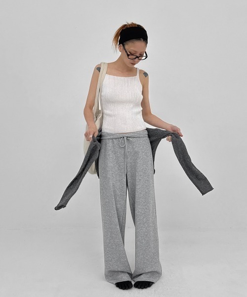 BLACKUP（ブラックアップ）の「[MADE] クールサマーボカシボートネックニット（ニット/セーター・レディース・ベージュ/ブラック・FREE）」の19枚目の写真