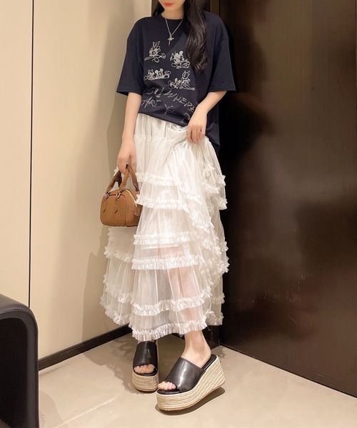Lace Ladies(レースレディース)の「レザー調 ウェッジ エスパドリーユ 厚底 サンダル(サンダル・レディース・ブラック/アイボリー・22.5cm/23cm/23.5cm/24cm/24.5cm)」の4枚目の写真
