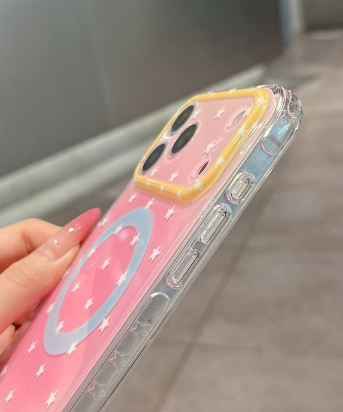 Fun & Daily(ファンアンドデイリー)の「MagSafe対応 Small Star iPhone 17 Pro ProMax : アイフォンケース(スマホケース/カバー・レディース・イエロー/ピンク/ホワイト・iPhone 17 Pro/iPhone 17 Pro Max/iPhone 17)」の11枚目の写真