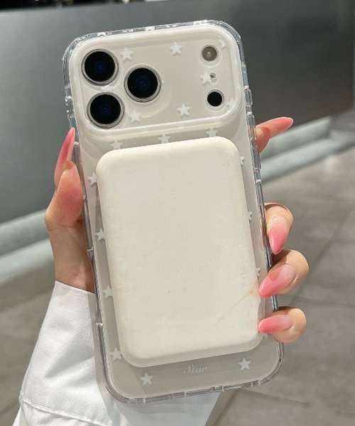 Fun & Daily(ファンアンドデイリー)の「MagSafe対応 Small Star iPhone 17 Pro ProMax : アイフォンケース(スマホケース/カバー・レディース・イエロー/ピンク/ホワイト・iPhone 17 Pro/iPhone 17 Pro Max/iPhone 17)」の12枚目の写真