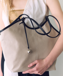 ヴェルキャンバスショルダーバッグ Vert Canvas Shoulder Bag_Natural