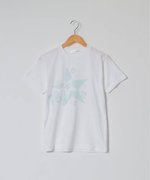 ＆soiree（アンドソワレ）の「【シルエット選べる2サイズ】クロスステッチ風Tシャツ（Tシャツ/カットソー・レディース・アッシュ/セージグリーン/ホワイト・FREE/MEDIUM）」の15枚目の写真