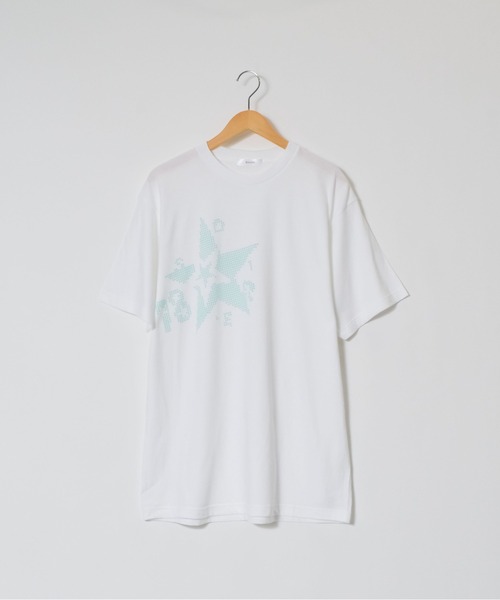 ＆soiree（アンドソワレ）の「【シルエット選べる2サイズ】クロスステッチ風Tシャツ（Tシャツ/カットソー・レディース・アッシュ/セージグリーン/ホワイト・FREE/MEDIUM）」の16枚目の写真