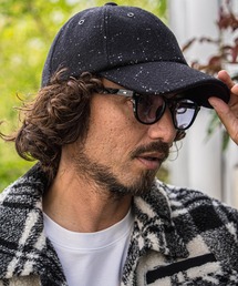 CAMBIO | mko13733-Pure Wool Tweed Baseball Cap キャップ(NF-262-BO001)(キャップ)