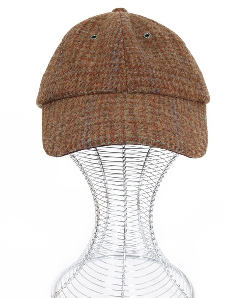 CAMBIO(カンビオ)の「mko13733-Pure Wool Tweed Baseball Cap キャップ(NF-262-BO001)(キャップ・メンズ・ダークグレー/ブラウン/ブラック・FREE)」の13枚目の写真
