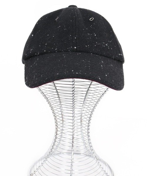 CAMBIO(カンビオ)の「mko13733-Pure Wool Tweed Baseball Cap キャップ(NF-262-BO001)(キャップ・メンズ・ダークグレー/ブラウン/ブラック・FREE)」の15枚目の写真
