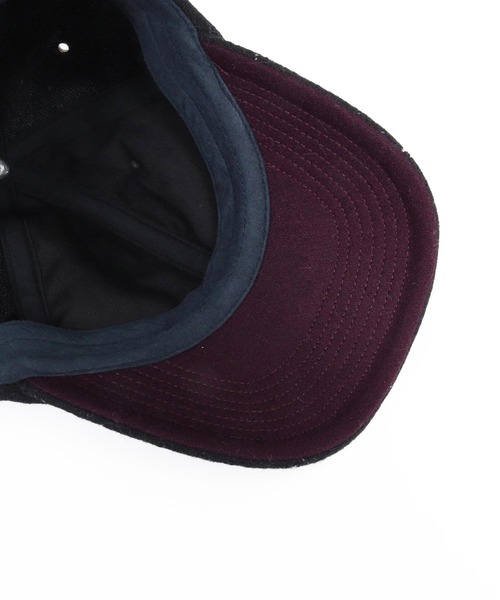 CAMBIO(カンビオ)の「mko13733-Pure Wool Tweed Baseball Cap キャップ(NF-262-BO001)(キャップ・メンズ・ダークグレー/ブラウン/ブラック・FREE)」の21枚目の写真