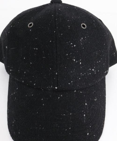 CAMBIO(カンビオ)の「mko13733-Pure Wool Tweed Baseball Cap キャップ(NF-262-BO001)(キャップ・メンズ・ダークグレー/ブラウン/ブラック・FREE)」の22枚目の写真