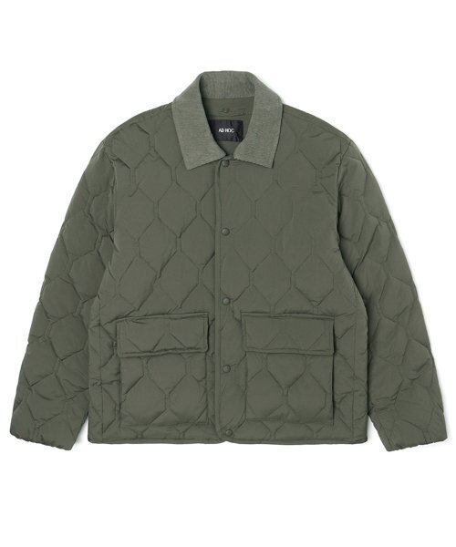 ADHOC(アドホック)の「男女共用 軽量ウェロンジャンパー (DK-KHAKI) (HZAUJ81-64)(ダウンジャケット/コート・レディース・その他・FREE/100/105)」の1枚目の写真
