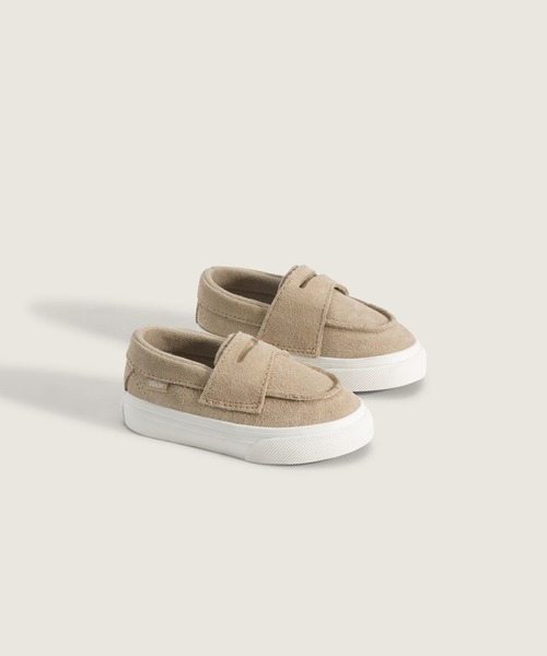 VANS(バンズ)の「トドラー ローファー 53 / Loafer 53 Incense/Marshmallow VN000Z5RD7E1(ローファー・キッズ・ベージュ・4/6/8/10/9/3/5/7)」の2枚目の写真
