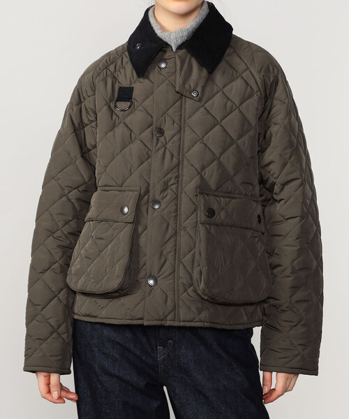 Barbour(バブアー)の「Barbour |〈別注〉BLYTH キルティングジャケット WOMEN(その他アウター・レディース・グレー/ブラック/オリーブ・S)」の3枚目の写真