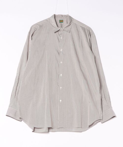 Bshop(ビショップ)の「シルクシャツ L/S(シャツ/ブラウス・メンズ・ブルー系その他/ブラウン系その他・M/L)」の2枚目の写真