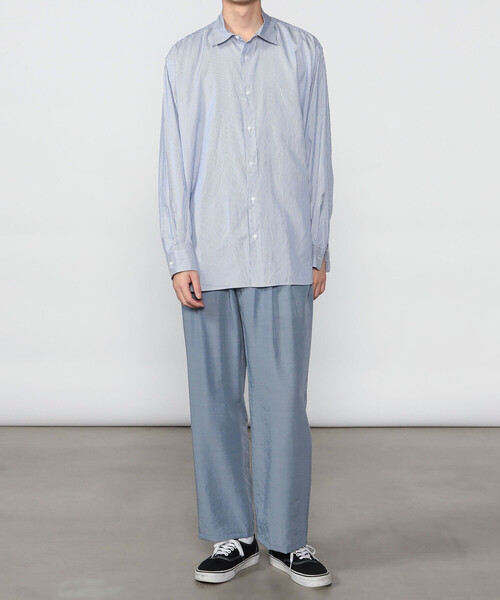 Bshop(ビショップ)の「078 CITE | シルク 長袖シャツ MEN(シャツ/ブラウス・メンズ・ブルー系その他/ブラウン系その他・M/L)」の13枚目の写真