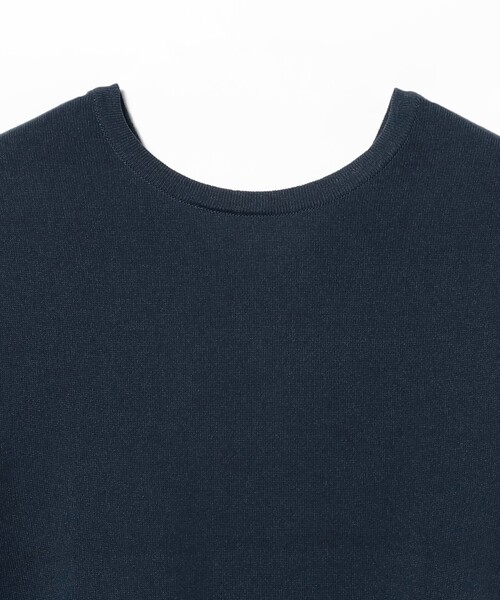 EFFE BEAMS（エッフェビームス）の「ファンシースリーブ ニット ワンピース（ワンピース・レディース・ネイビー/ブラック・ONE SIZE）」の7枚目の写真